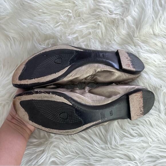 AGL Attilio Giusti Leombruni | Women’s Pebble Ginger Slip-On Flats Foldable 40.5 - Picture 5 of 9